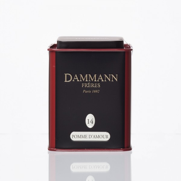 Чай черный ароматизированный Dammann The Pomme D’Amour / Яблоко любви Жестяная банка (100 гр.)